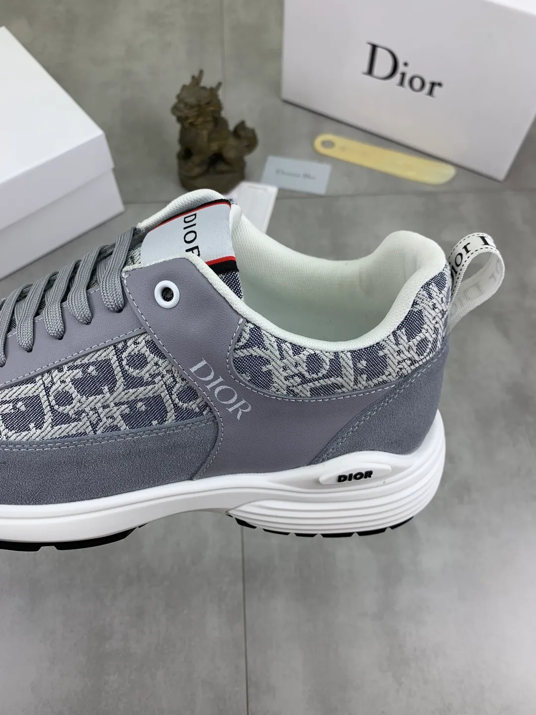 Men's Men's Shoes💰P420💰[New Style]🆘[Dior] 2025 Dior Original Lace-up Low-top Men's Shoes Classic casual shoes 🔥This model is the official classic model, with high quality and made by famous original designers. It is made of high-quality cowhide with original materials➕Comfortable and breathable mesh lining➕Pigskin insole. The perfect last shape and generous and fashionable design have attracted many consumers. Suitable for drivers to drive🚗. What you want is the highest quality in the market. Color: 3️⃣Color code number: 38--44 (45 customized)